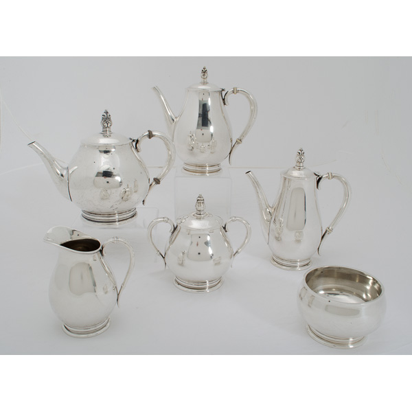 Royal Danish Sterling Tea Service 15ed05