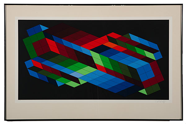 Serigraph by Victor Vasarely Victor