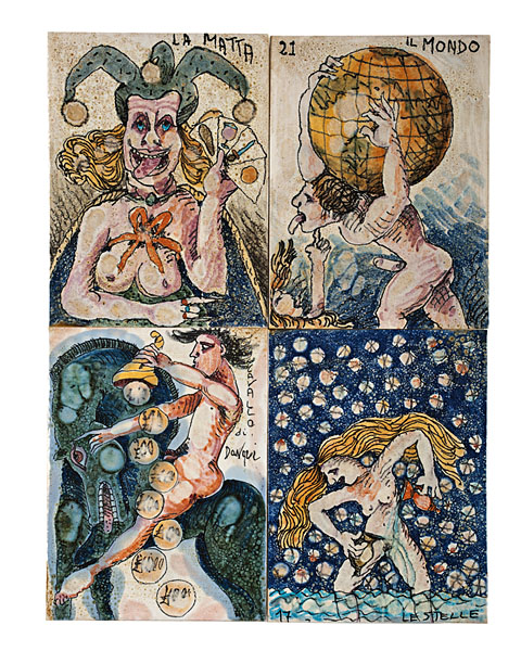 Enzo Borgini Italy Four Tarot 15edb7