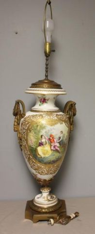 Sevres Bronze Mounted and Decorated