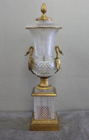 Gilt Bronze and Cut Glass Empire