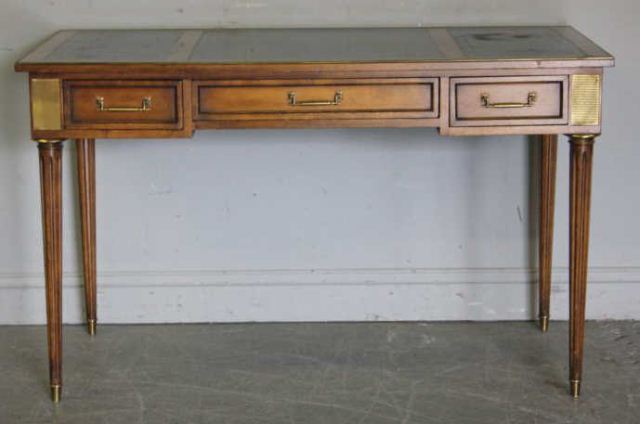 Leathertop Directoire Style Desk.From
