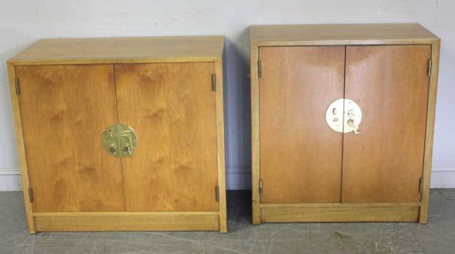 Two Midcentury Dunbar Asian Modern 15ee98