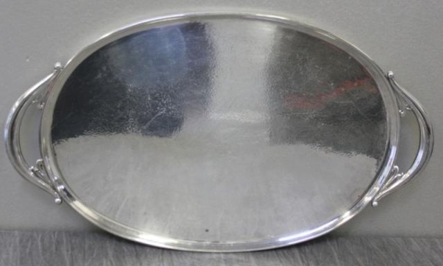 STERLING. Holger Rasmussen Danish Tray.With