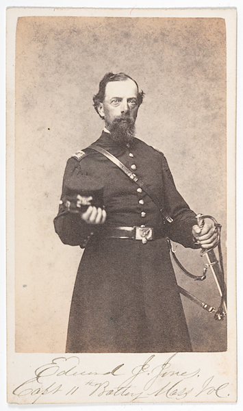 [Civil War - CDV] CDV of Capt. Edward