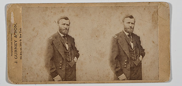  Civil War Stereoview General 15efba