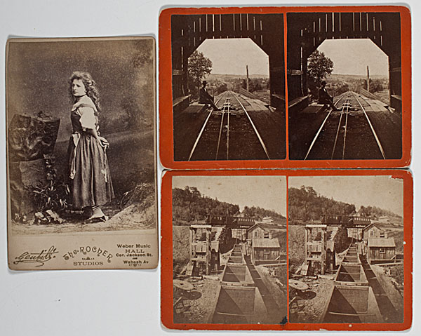  Stereoviews Railroad Gravity 15f045