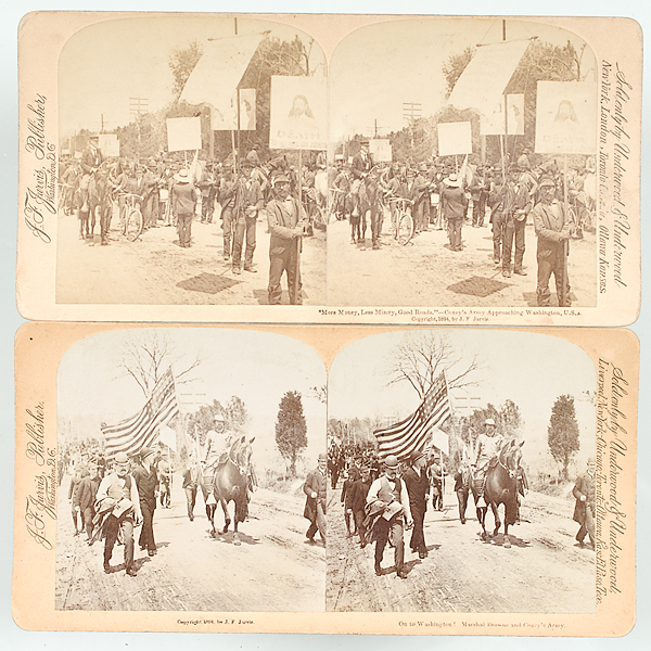  Stereoviews Labor Activism Three 15f042