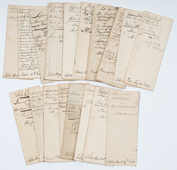 [Autographs and Manuscripts] Group of