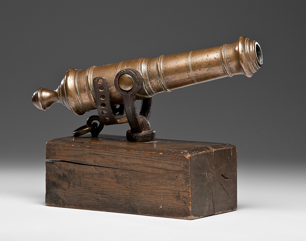 Brass Swivel Gun Cannon French and Indian