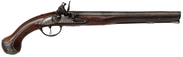 Early European Flintlock Pistol