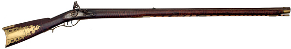 Full-Stock Flintlock Rifle by J.