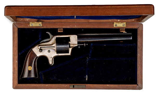 Cased Merwin & Bray Revolver .42