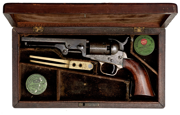 Cased Model 1849 Colt Pocket Revolver