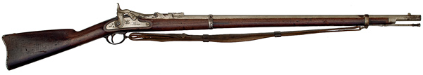 Model 1868 Springfield Rifle Nickel