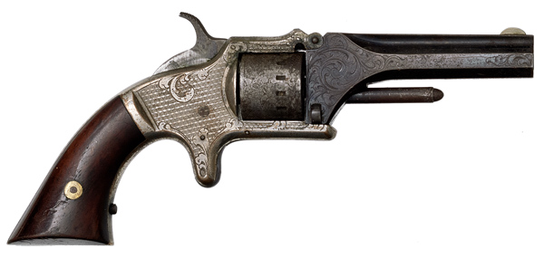 Engraved Manhatten Second Model Revolver