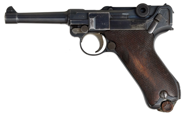  WWI DWM 1916 P08 Luger Pistol 15f258