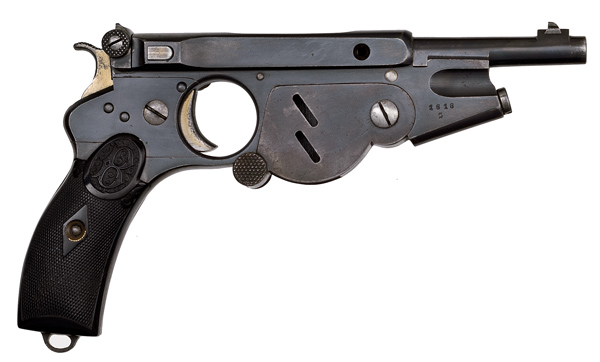Second Model 1896 Bergman Pistol .5mm