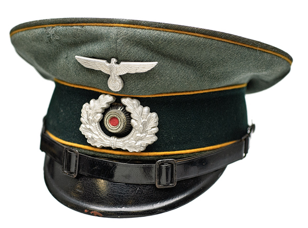 German WWII Cavalry NCO Visor Cap