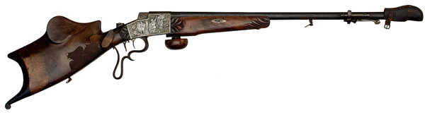 *German Schuetzen Rifle by Zu Mantua