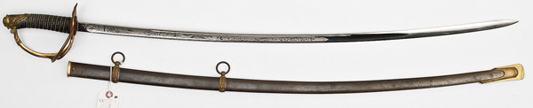 U.S. Cavalry Officers Model 1872 Saber