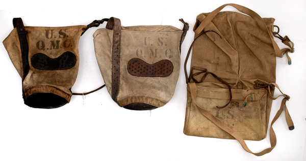U.S .Assorted Canvas Feed Bags