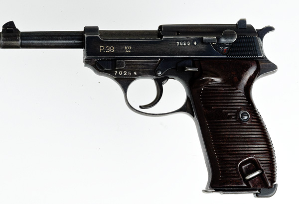 *WWII Nazi German P38 Pistol 9mm cal.