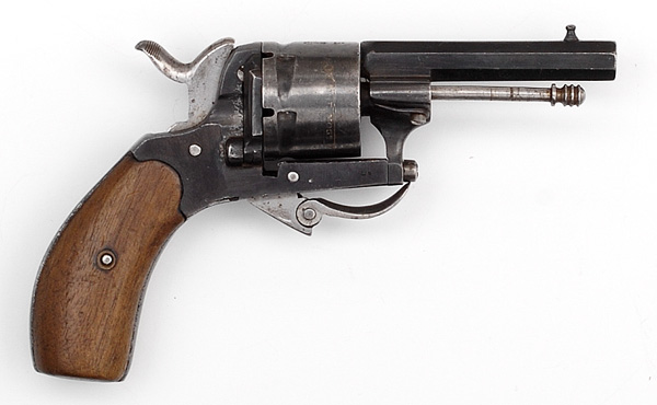 Belgian Pinfire Revolver 6mm cal 2.75