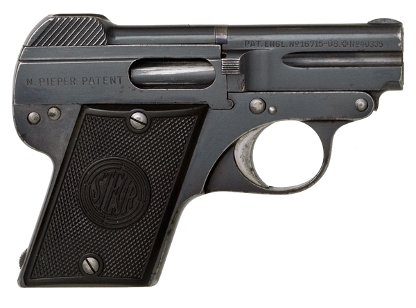 *Austrian Steyr Model 1909 Semi-Auto