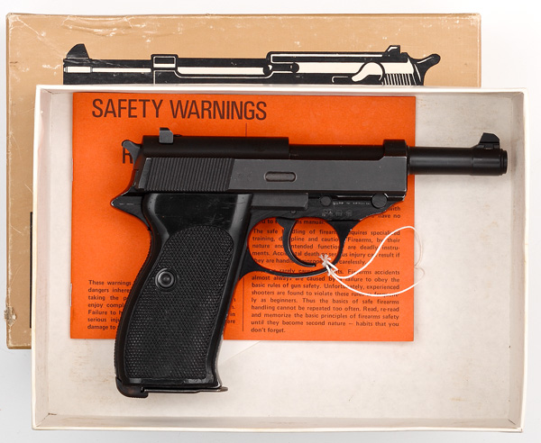 *Walther P4 Semi-Auto Pistol 9mm cal.