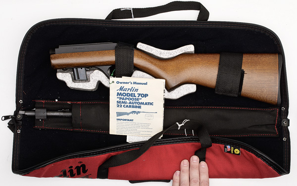 *Marlin Model 70P ''Papoose'' Takedown