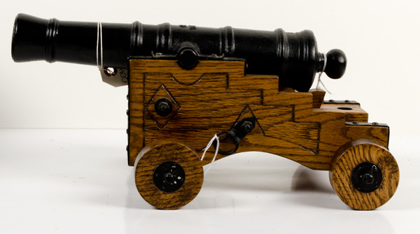 U.S. Model Black Powder Cannon and Carriage