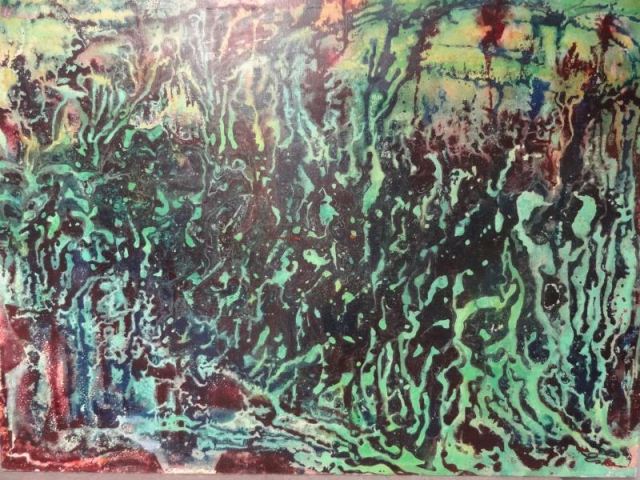 SMYTHE Eska Large Abstract Oil 15f57d