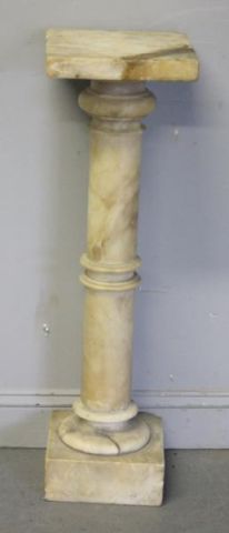 Marble or Alabaster Pedestal From 15f5a6