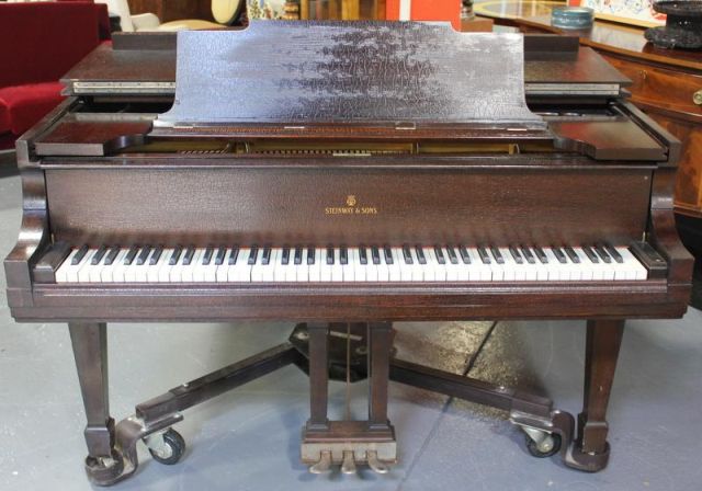 STEINWAY Model 'M' Baby Grand Piano.Marked