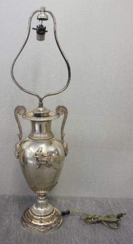 Classical Style Silverplate Urn