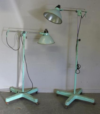 Large Pair of Industrial Spot Lights 15f625