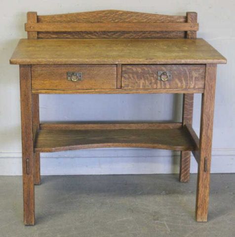 Arts and Crafts Mission Style Desk 15f61d