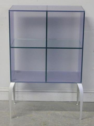 Glass Midcentury Style Cabinet