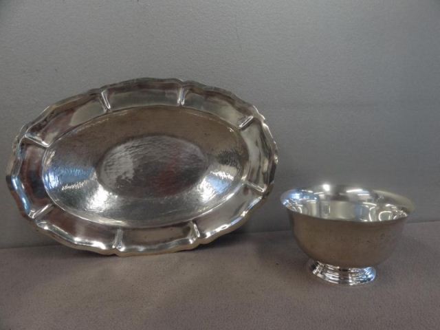 STERLING Tiffany Bowl and a Mexican 15f666