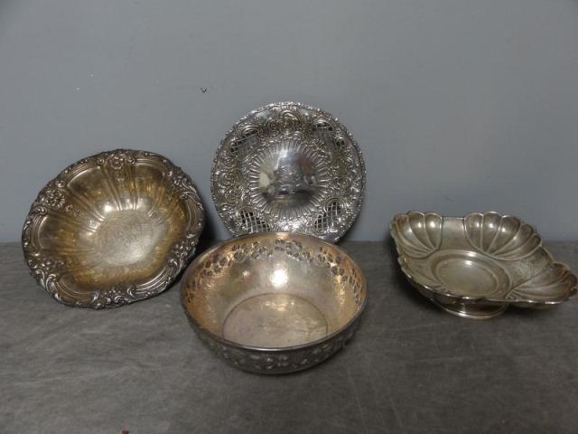 STERLING 4 Pieces of Assorted Hand 15f671