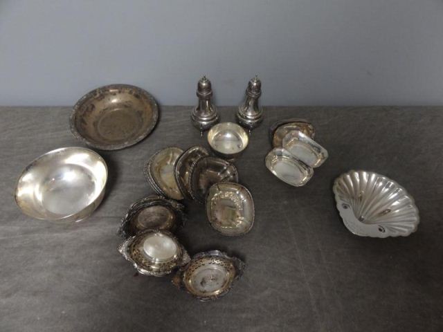 STERLING. Lot of Assorted Sterling Accessories.Nut
