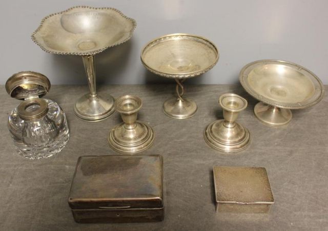 STERLING. Lot of Assorted Weighted Items.Includes