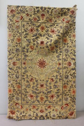 Chinese Embroidered Silk Panel 15f6d4