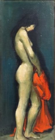DE RUTH Jan. Oil on Canvas Nude