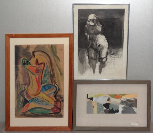 3 Modernist Works on PaperBALBONI 15f6f6