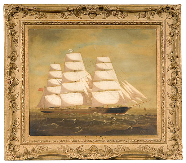 English Painting (ca. 1865-1870) Clipper