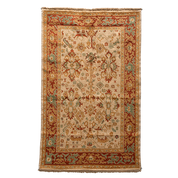 Oushak Rug Turkish a wool Oushak 15f894