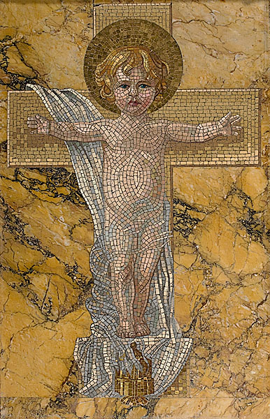 Ecclesiastical Mosaic set in Marble 15f8a7