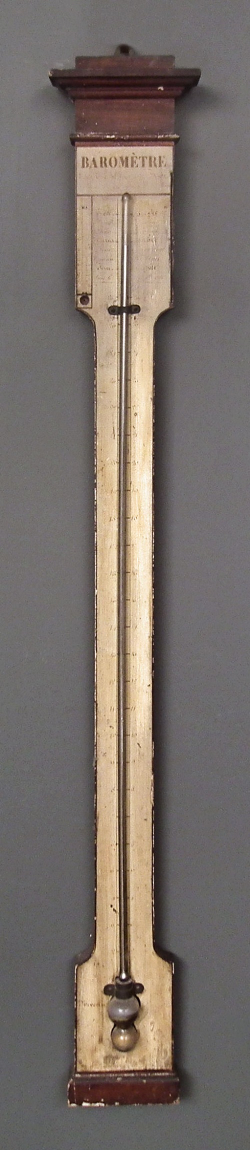 A 19th Century French stick barometer 15d1f0